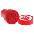 Paw Print Stampers-Red/6 PC